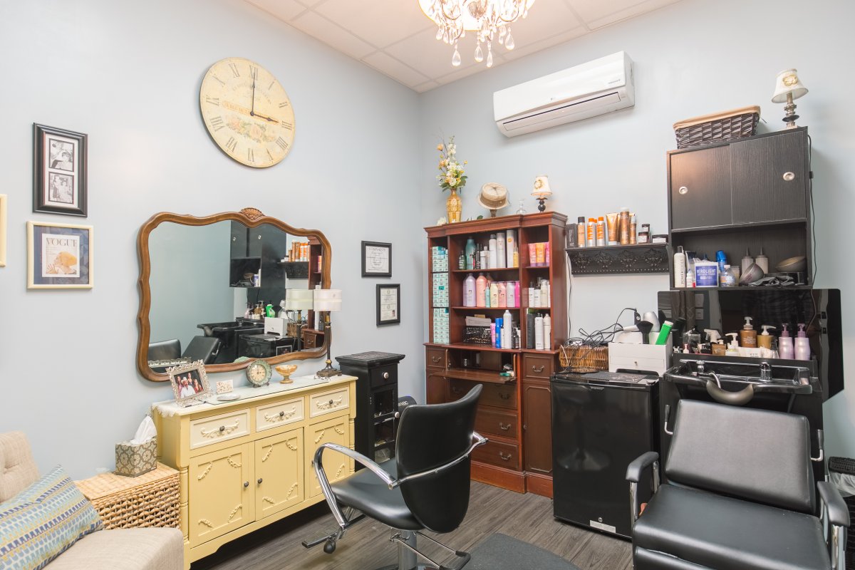 Esthetician treatment suite at our Sugar Land location
